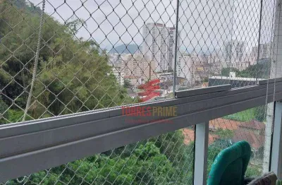 Apartamento com 2 dormitórios à venda, 77 m² por r$ 800.000,00 - josé menino - santos/sp