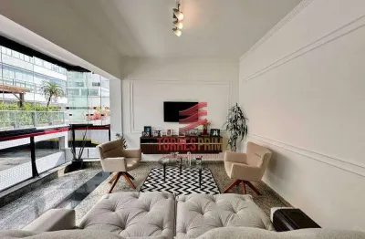 Apartamento com 2 dormitórios à venda, 140 m² por r$ 1.170.000,00 - embaré - santos/sp