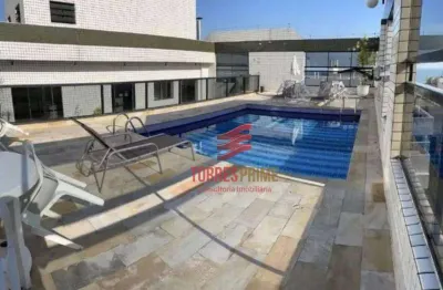 Apartamento com 2 dormitórios à venda, 110 m² por r$ 1.075.000,00 - aparecida - santos/sp