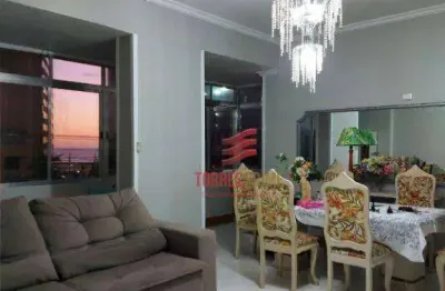 Apartamento com 3 dormitórios à venda, 122 m² por r$ 900.000,00 - josé menino - santos/sp