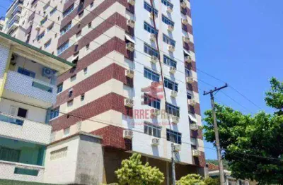 Apto venda 2 dormitórios, 1 vaga demarcada, marapé, santos sp