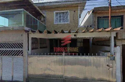 Sobrado com 4 dormitórios à venda, 170 m² por r$ 570.000,00 - vila cascatinha - são vicente/sp