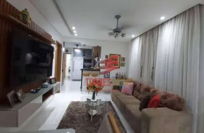 Casa com 3 dormitórios à venda, 150 m² por r$ 980.000,00 - vila belmiro - santos/sp
