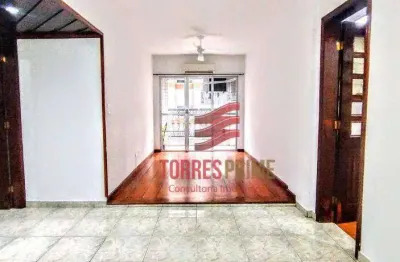 Apartamento com 2 dormitórios à venda, 137 m² por r$ 700.000,00 - campo grande - santos/sp