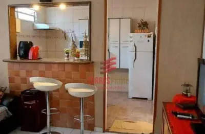 Village com 2 dormitórios à venda, 71 m² por r$ 448.000,00 - gonzaga - santos/sp