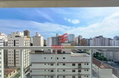 Apartamento novo, alto padrão com 2 dormitórios à venda por r$ 1.520.000 - aparecida - santos/sp