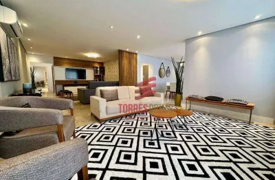 Apartamento à venda com 4 dormitórios à venda, 233 m² por r$ 1.900.000 - boqueirão - santos/sp