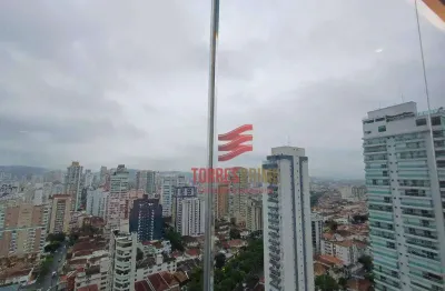 Apartamento com 3 quartos à venda na Rua Castro Alves, Embaré, Santos