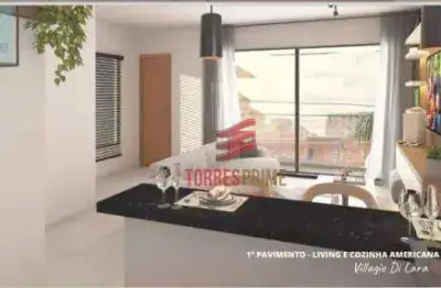 Village com 3 dormitórios à venda, 150 m² por r$ 1.350.000,00 - josé menino - santos/sp