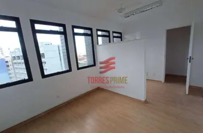 Conjunto para alugar, 45 m² por r$ 3.500,02/mês - campo grande - santos/sp