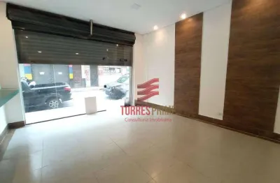 Loja para alugar, 100 m² por r$ 4.000,02/mês - centro - santos/sp