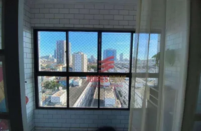 Apartamento com 2 dormitórios à venda, 72 m² por r$ 460.000,00 - aparecida - santos/sp