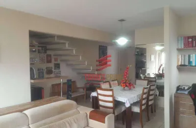 Apartamento com 3 dormitórios à venda, 120 m² por r$ 1.000.000,00 - boqueirão - santos/sp