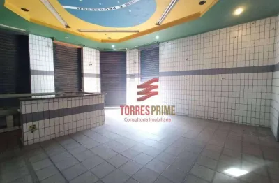 Loja, 80 m² - venda por r$ 320.000,00 ou aluguel por r$ 2.200,00/mês - vila nova - santos/sp