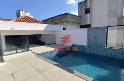 Sobrado com 4 dormitórios à venda, 290 m² por r$ 1.945.000,00 - boqueirão - santos/sp