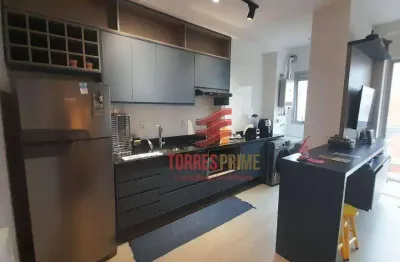 Studio com 1 dormitório à venda, 46 m² por r$ 800.000,00 - boqueirão - santos/sp