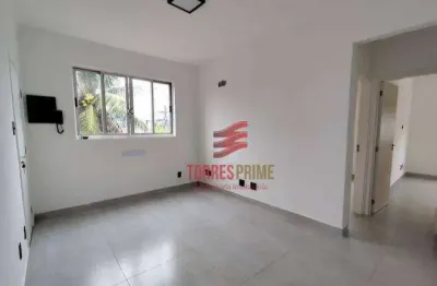 Apartamento com 2 dormitórios à venda, 60 m² por r$ 386.000,00 - campo grande - santos/sp