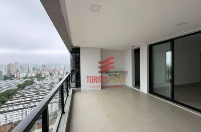 Apartamento com 3 dormitórios à venda, 120 m² por r$ 1.920.000,00 - aparecida - santos/sp