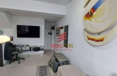 Village com 2 dormitórios à venda, 105 m² por r$ 485.000,00 - macuco - santos/sp