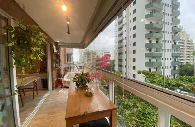 Apartamento com 3 dormitórios à venda, 159 m² por r$ 1.915.000,00 - embaré - santos/sp
