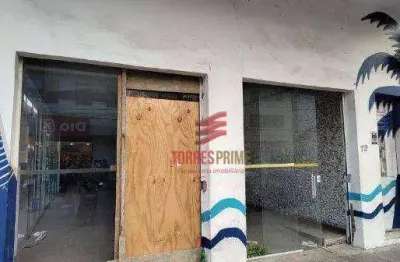 Loja para alugar, 550 m² por r$ 19.252,01/mês - embaré - santos/sp