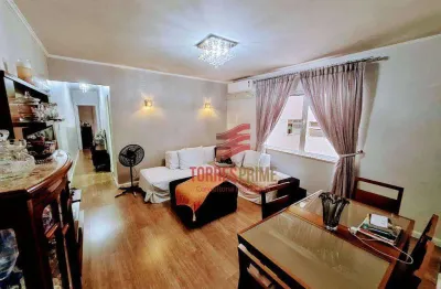 Apartamento com 2 dormitórios à venda, 88 m² por r$ 410.000,00 - itararé - são vicente/sp