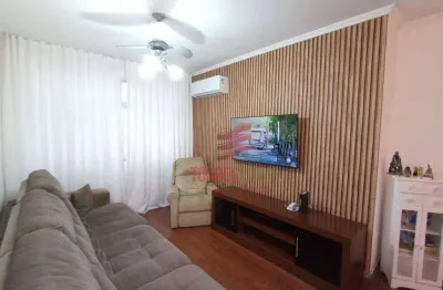 Apartamento com 2 dormitórios à venda, 116 m² por r$ 900.000,00 - aparecida - santos/sp