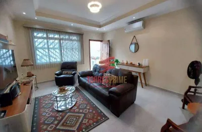 Casa com 3 dormitórios à venda, 150 m² por r$ 1.895.000,00 - embaré - santos/sp