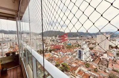 Apartamento com 3 dormitórios, 88 m² - venda por r$ 1.380.000,00 ou aluguel por r$ 8.870,00/mês - campo grande - santos/sp