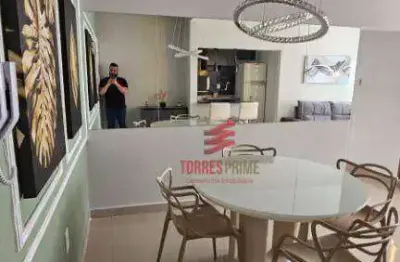 Apartamento com 2 dormitórios para alugar, 96 m² por r$ 5.000,00/mês - boqueirão - santos/sp