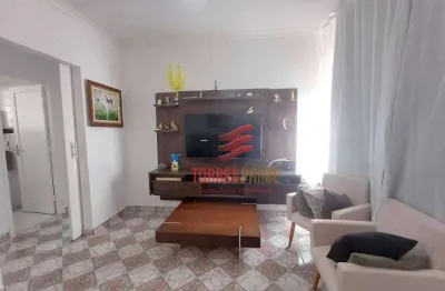 Apartamento com 2 dormitórios à venda, 72 m² por r$ 450.000,00 - gonzaga - santos/sp