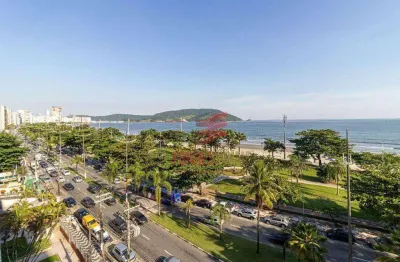 Apartamento à venda, 130 m² por r$ 1.400.000,00 - embaré - santos/sp