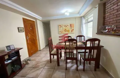Apartamento com 2 dormitórios à venda, 56 m² por r$ 490.000,00 - pompéia - santos/sp