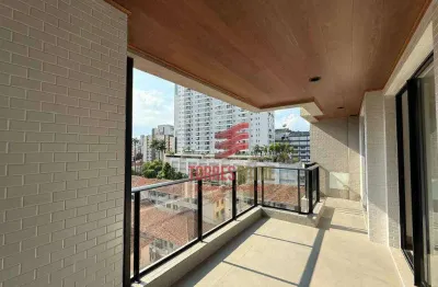 Apartamento com 1 dormitório à venda, 55 m² por r$ 710.000,00 - boqueirão - santos/sp