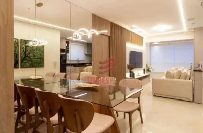 Cobertura com 3 dormitórios à venda, 166 m² por r$ 4.390.000,00 - embaré - santos/sp