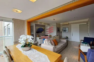 Apartamento com 3 dormitórios à venda, 100 m² por r$ 1.500.000,00 - josé menino - santos/sp