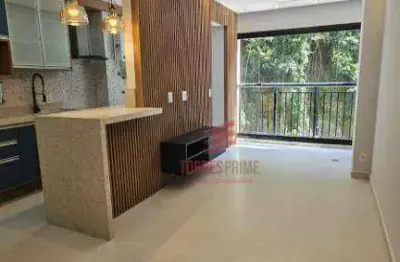 Apartamento com 2 dormitórios à venda, 63 m² por r$ 752.000,00 - marapé - santos/sp