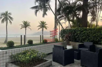 Apartamento com 3 dormitórios para alugar, 140 m² por r$ 7.800,02/mês - josé menino - santos/sp