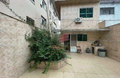 Casa com 3 dormitórios à venda, 208 m² por r$ 1.270.000,00 - encruzilhada - santos/sp