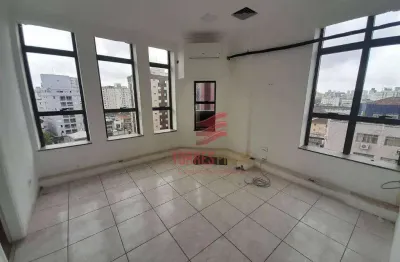 Sala para alugar, 45 m² por R$ 2.500,02/mês - Embaré - Santos/SP