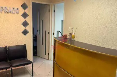 Sala para alugar, 70 m² por r$ 5.500,02/mês - aparecida - santos/sp