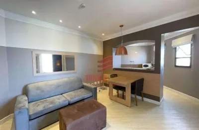 Flat com 1 quarto à venda na Rua Bahia, Gonzaga, Santos