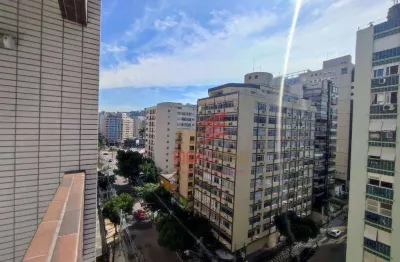 Apartamento para alugar, 40 m² por r$ 3.300,02/mês - gonzaga - santos/sp