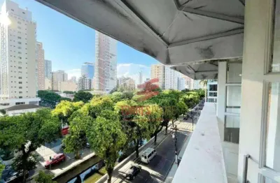 Apartamento à venda, 305 m² por r$ 2.150.000,00 - boqueirão - santos/sp