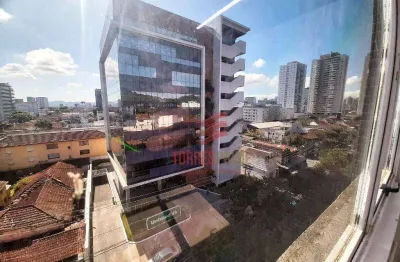 Sala para alugar, 50 m² por r$ 2.120,01/mês - vila matias - santos/sp