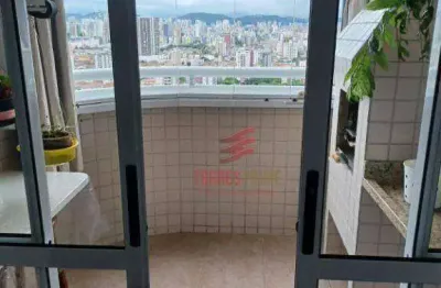 Apartamento com 2 dormitórios com varanda gourmet e lazer completo à venda, 74 m² por r$ 850.000 - ponta da praia - santos/sp