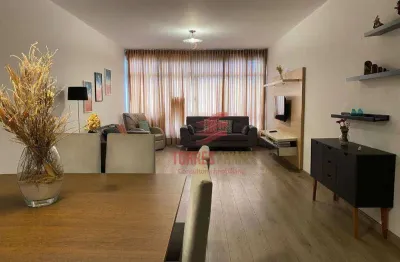 Apartamento com 3 dormitórios à venda, 155 m² por r$ 940.000,00 - gonzaga - santos/sp