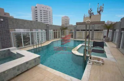 Apartamento com 1 dormitório à venda, 50 m² por r$ 660.000,00 - boqueirão - santos/sp