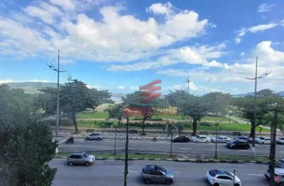 Apartamento com 4 dormitórios, vista total mar à venda, 400 m² por r$ 3.200.000 - boqueirão - santos/sp