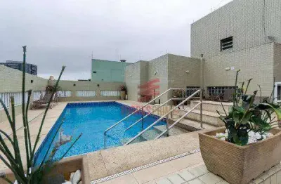 Apartamento com 2 dormitórios à venda, 75 m² por r$ 430.000,00 - vila matias - santos/sp